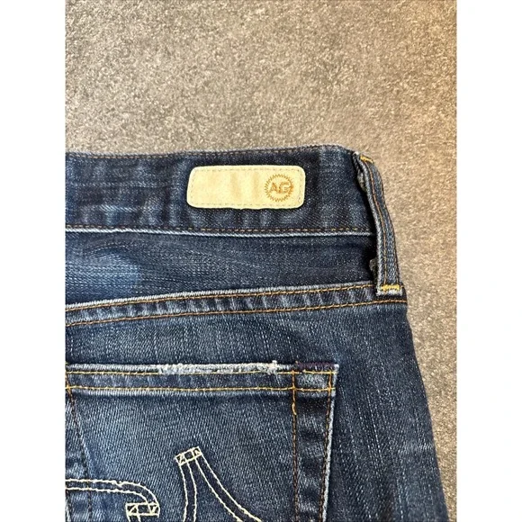 Adriano Goldschmied Jeans Womens 25 R Blue Tomboy Boyfriend Dark Wash Denim - Picture 14 of 16